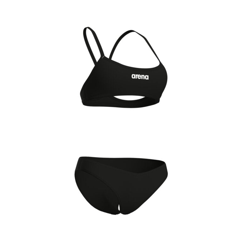 Bikini Donna Arena Bandeau Solid — vista laterale — attrezzatura nuoto Genova