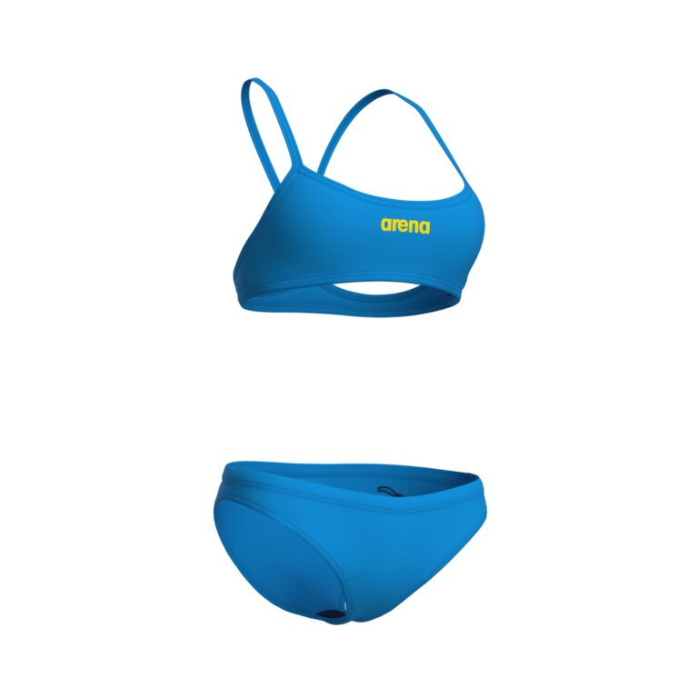 Bikini Donna Arena Bandeau Solid — vista laterale — attrezzatura nuoto Genova