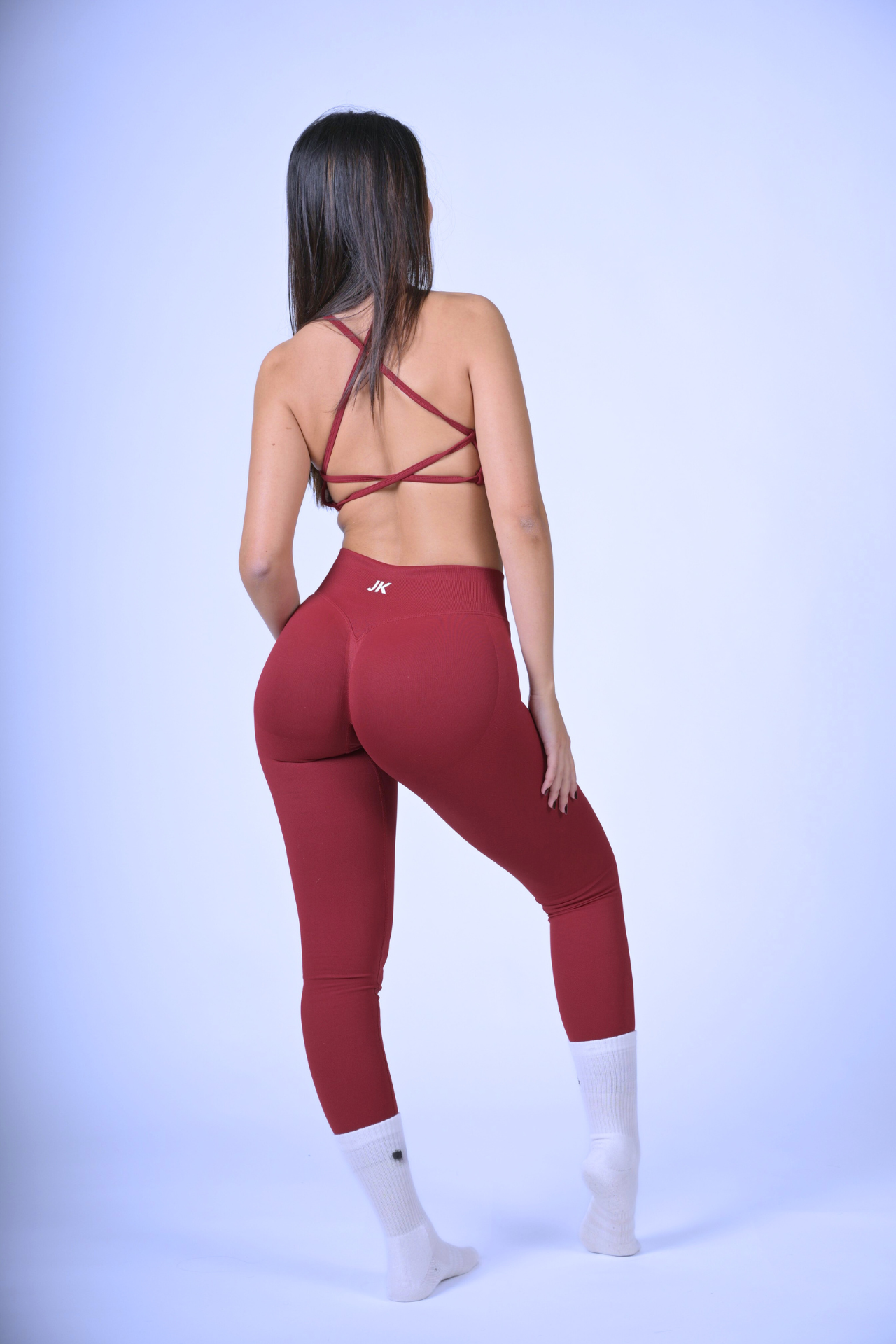 Leggins JK Woman Gym - Rosso