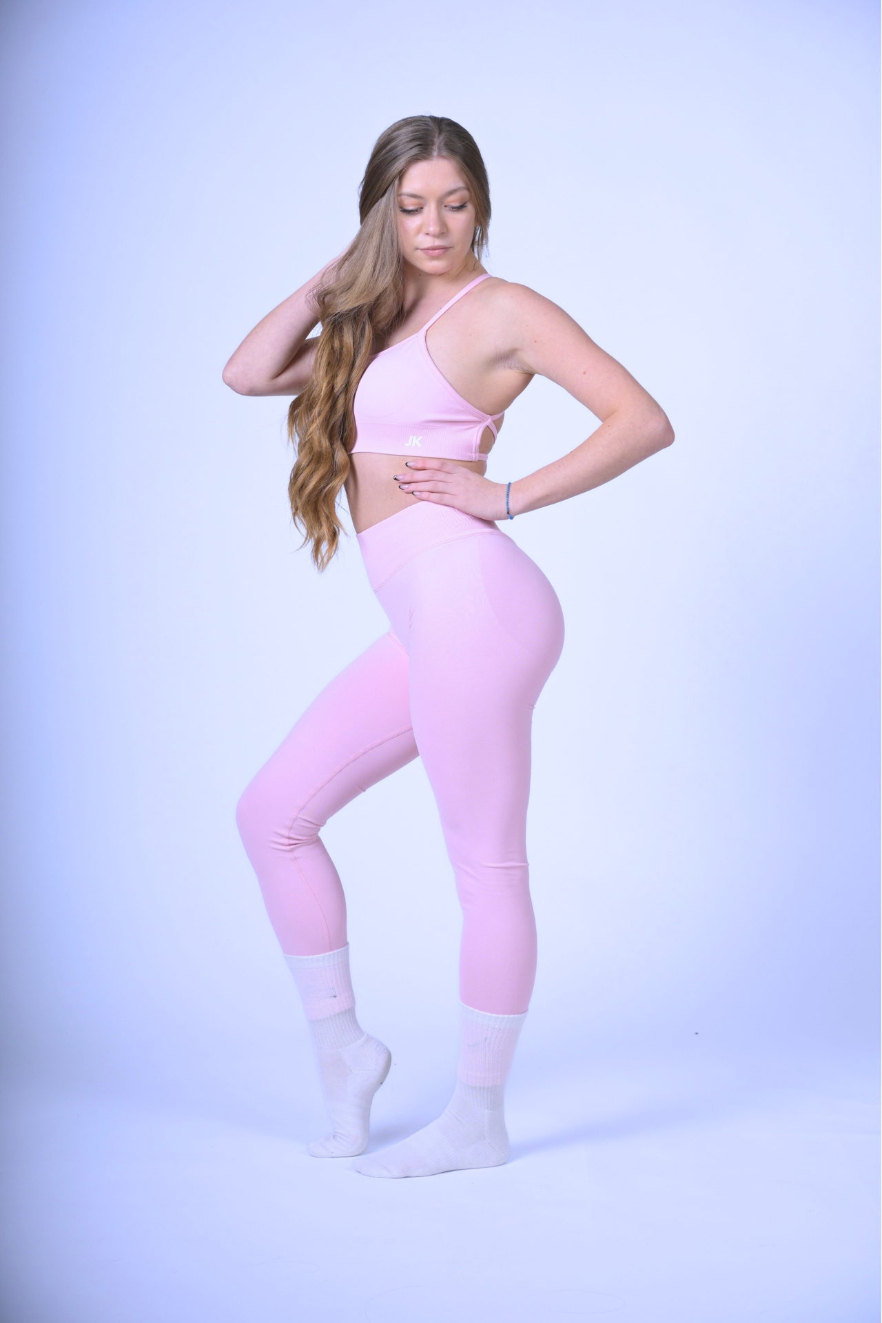 Leggins JK Woman Gym - Rosa