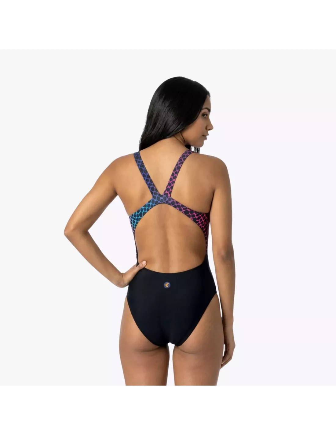 Costume Intero Donna OKEO Utopia — dettaglio — attrezzatura nuoto Genova