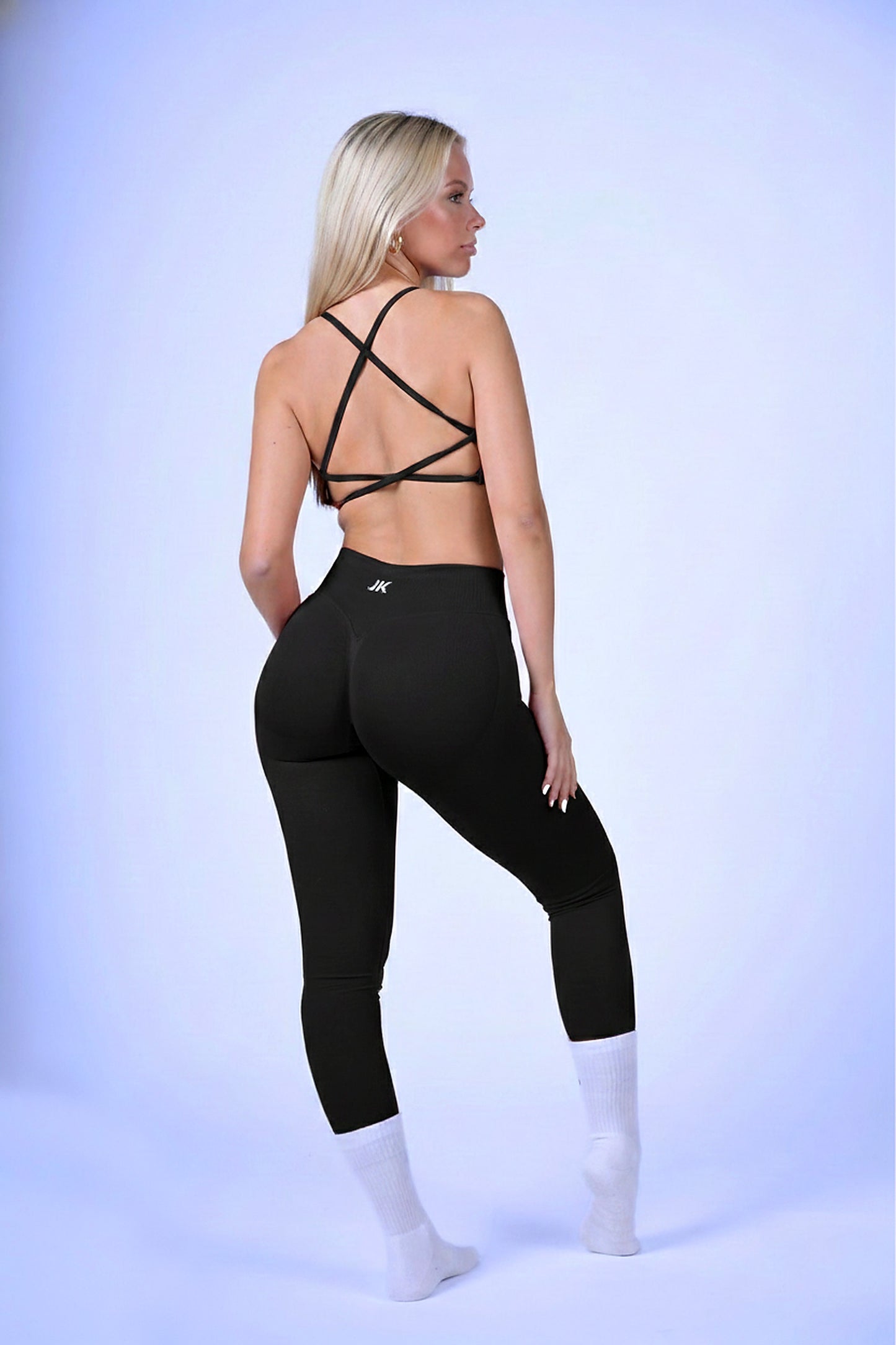 Leggins JK Woman Gym - Nero