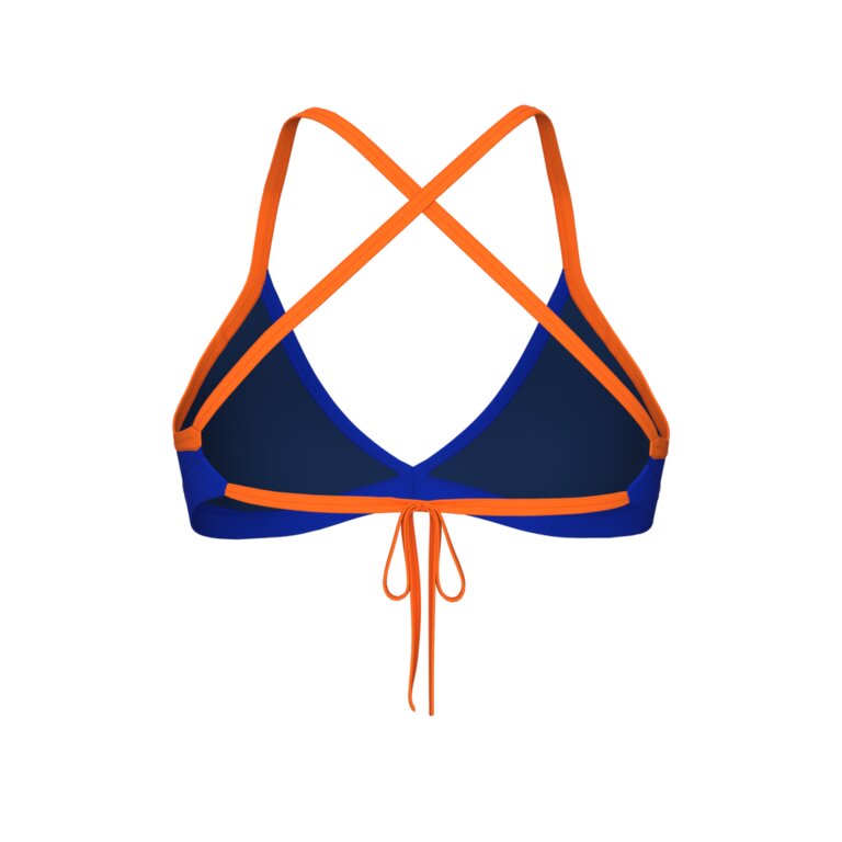 Top Bikini Donna Arena Team Tie Back Solid — dettaglio — attrezzatura nuoto Genova