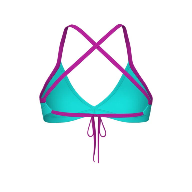 Top Bikini Donna Arena Team Tie Back Solid — dettaglio — attrezzatura nuoto Genova
