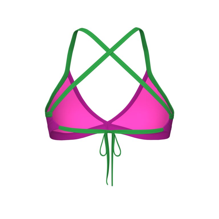 Top Bikini Donna Arena Team Tie Back Solid — dettaglio — attrezzatura nuoto Genova