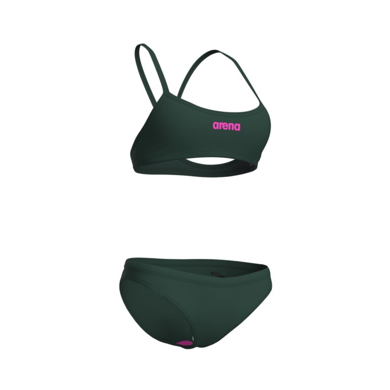Bikini Donna Arena Bandeau Solid — vista laterale — attrezzatura nuoto Genova
