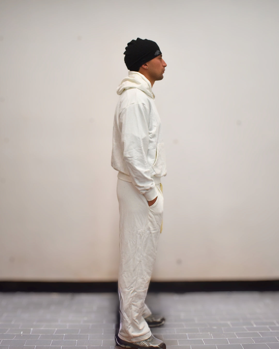 Coordinato Tuta Chill Boxy Fit Bianco