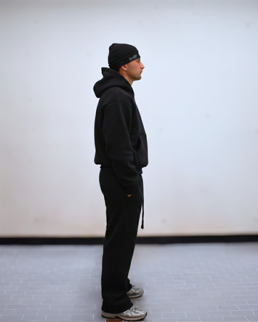 Coordinato Tuta Chill Boxy Fit Nero