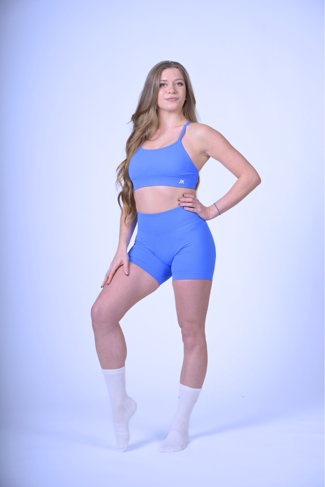 Shorts JK Woman Gym - Blu