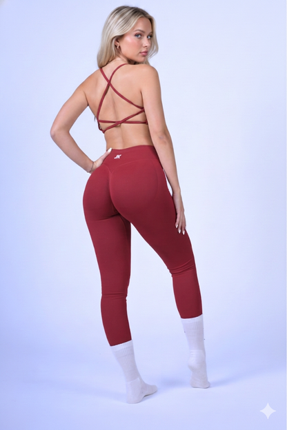 TOP JK Woman Gym - Rosso