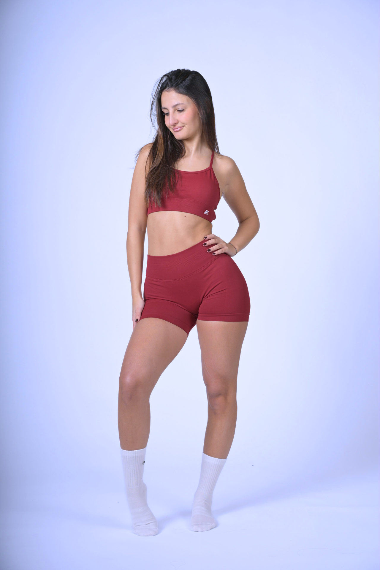 Shorts JK Woman Gym - Rosso