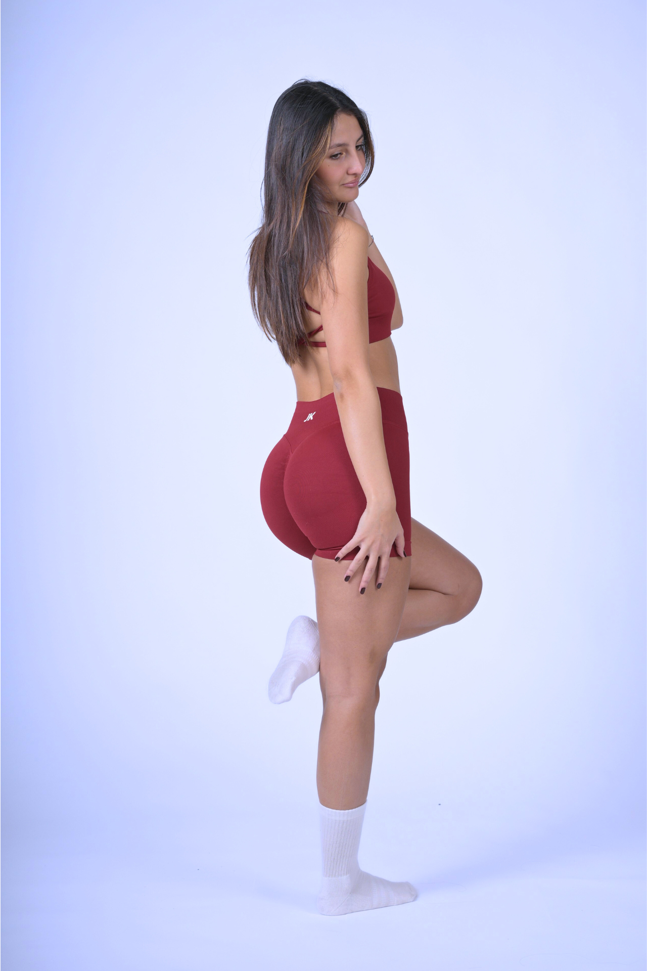 Shorts JK Woman Gym - Rosso