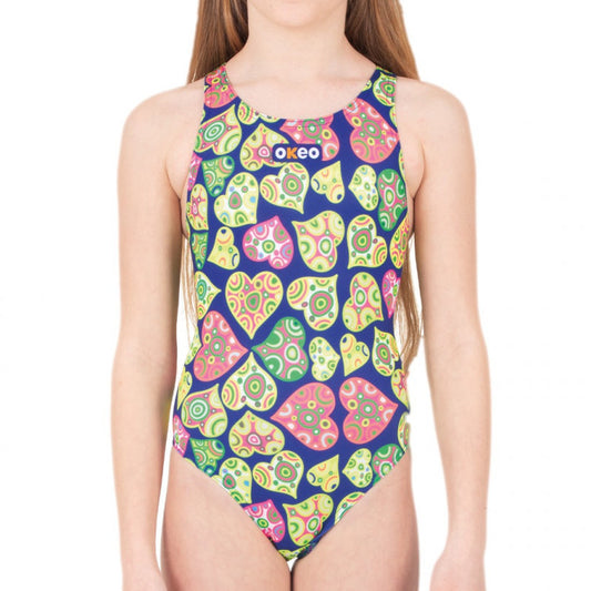 Costume intero bambina LUPE OKEO