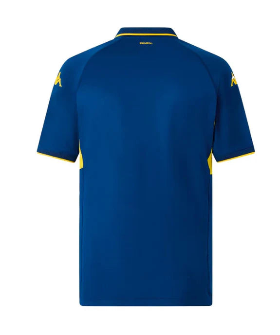KIT COMPLETO GENOA-BOCA JUNIOR - BAMBINO 2025 — vista laterale — attrezzatura calcio Genova