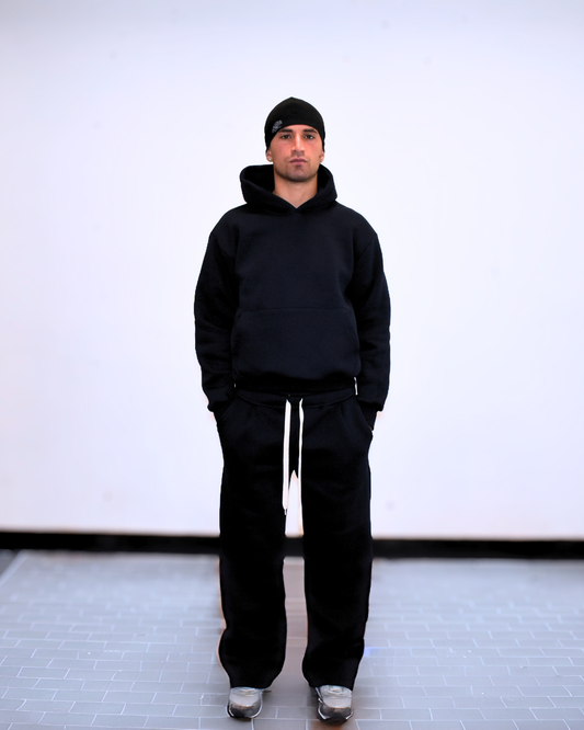 Coordinato Tuta Chill Boxy Fit Nero