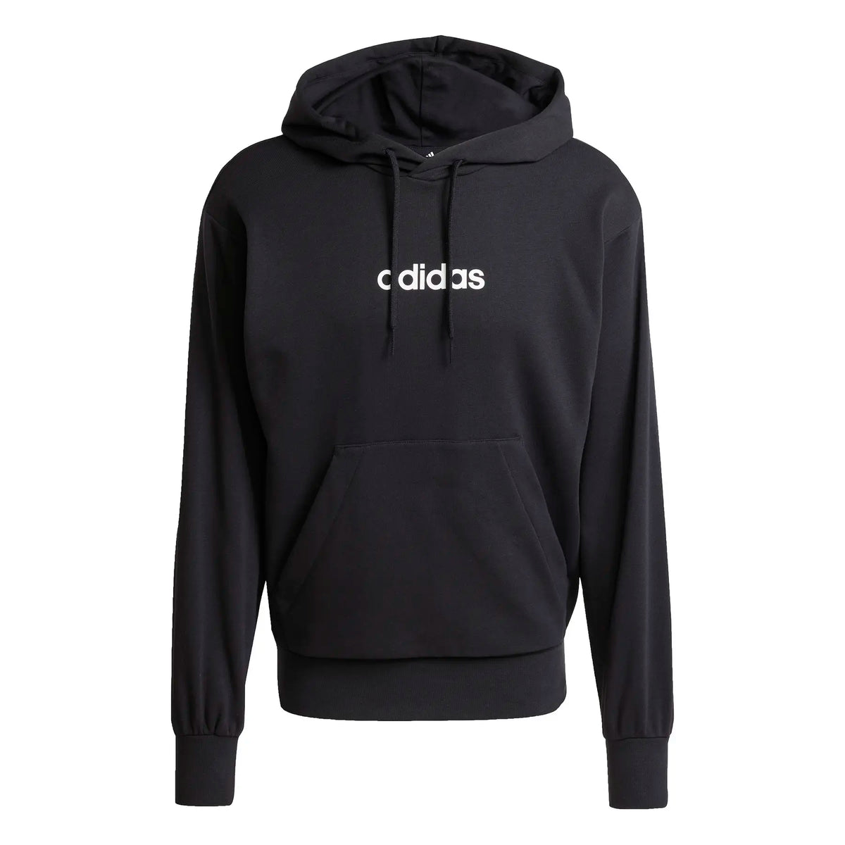 Felpa con Cappuccio Adidas Linear Fleece Uomo