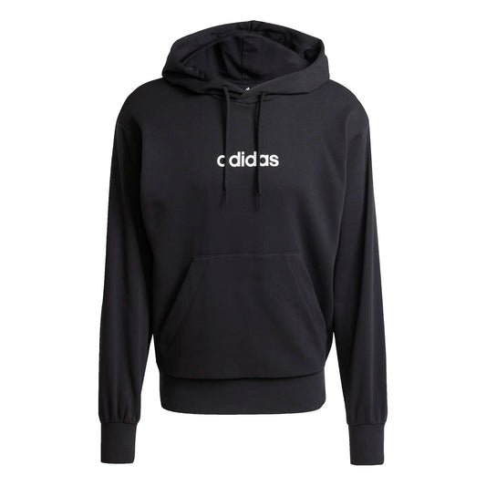 Felpa con Cappuccio Adidas Linear Fleece Uomo