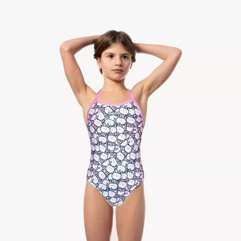 Costume intero bambina RABBIT OKEO