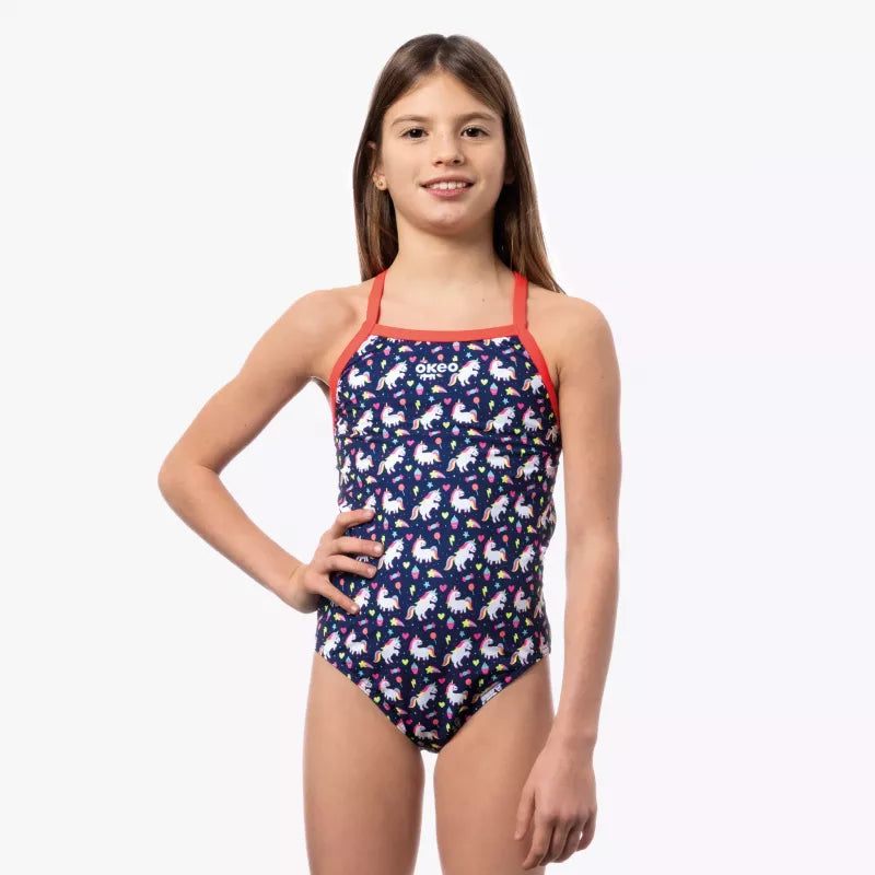 Costume intero bambina UNO OKEO
