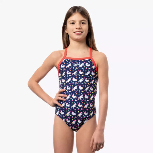 Costume intero bambina UNO OKEO