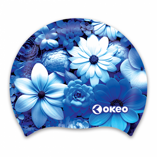 Cuffia silicone BLUEFLOWERS OKEO