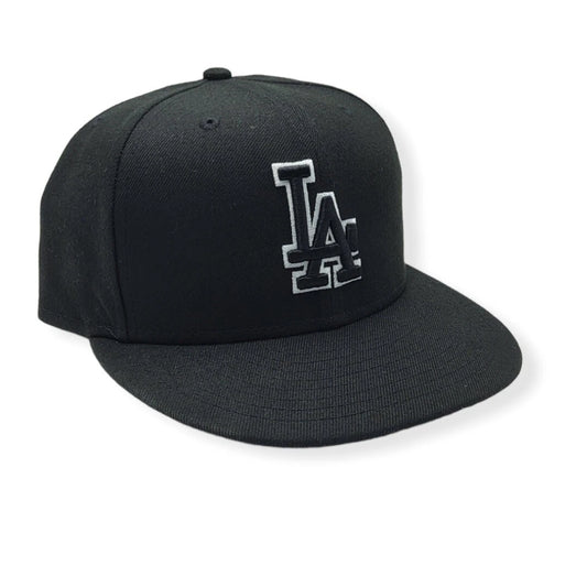 Cappellino New Era 59FIFTY Los Angeles – Black/B&W LA Logo